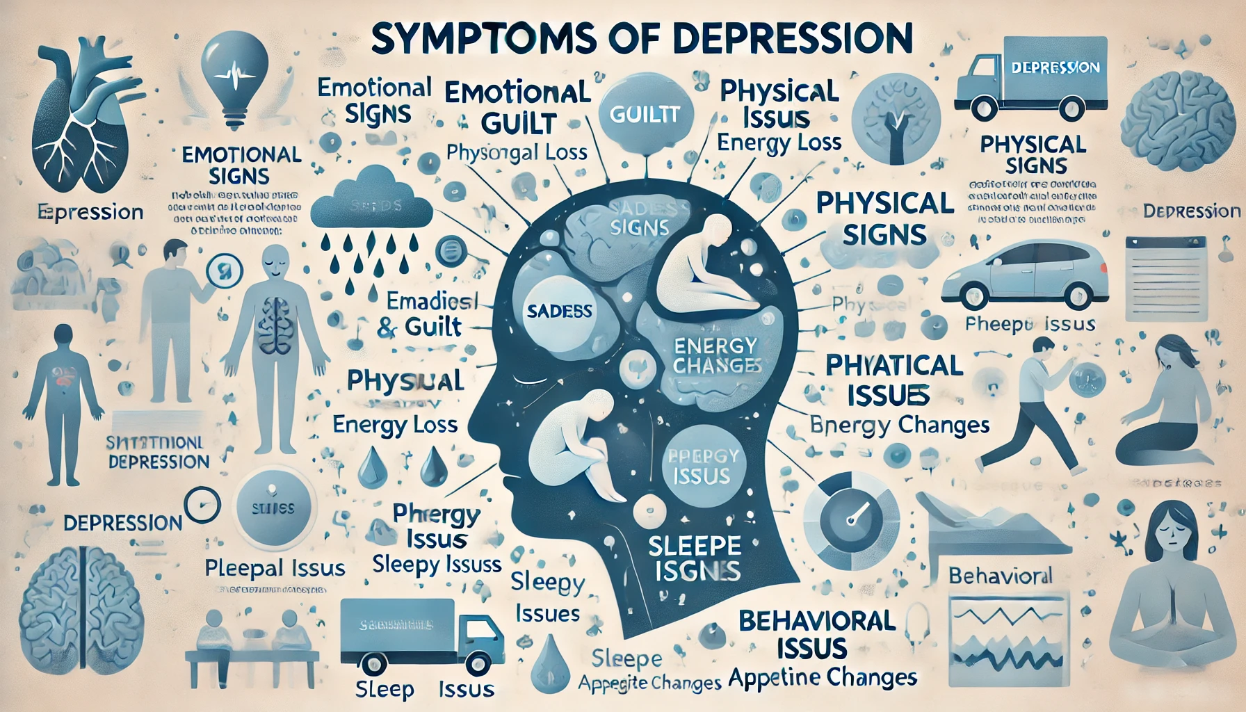 You are currently viewing Dépression : les signes, les types, et comment faire la différence avec une simple déprime